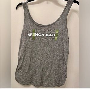 Spenga babe grey tank top